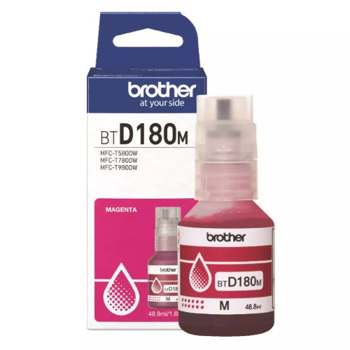 Brother BTD180M Magenta Genuine Ink Bottle