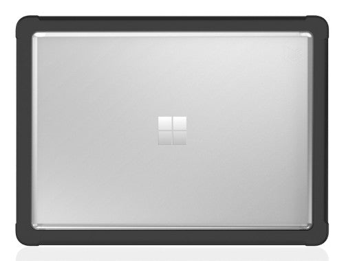 STM STM-122-492MT-01 laptop case 35 cm (13.8") Border Transparent, Black