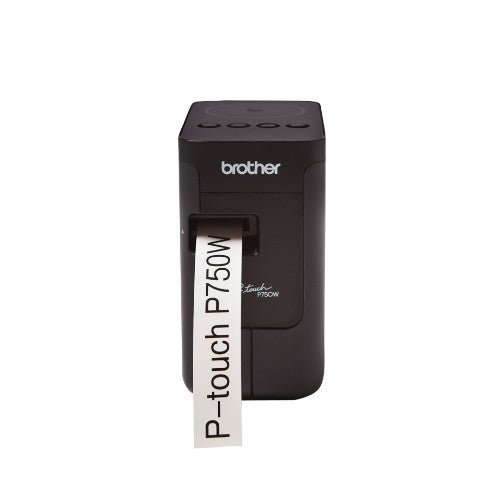 Brother PT-P750W label printer 180 x 180 DPI 30 mm/sec Wired & Wireless HSE/TZe Wi-Fi