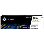HP 206A YELLOW LASERJET TONER CARTRIDGE 1250 PAGES