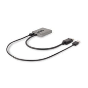 StarTech.com Dual-Monitor DisplayPort 1.4 Splitter, DisplayPort to 2x DP Multi-Monitor Adapter, Dual 5K 60Hz Computer MST Hub, Extra-Long Built-in Cable - Windows Only