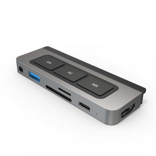 Targus HD449 interface hub USB Type-C 5000 Mbit/s Silver