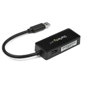 StarTech.com USB 3.0 Ethernet Adapter, USB 3.0 Network Adapter NIC with USB Port, USB to RJ45, USB Passthrough
