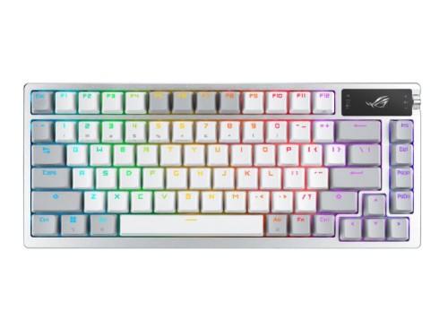 ASUS ROG Azoth White keyboard Gaming USB + RF Wireless + Bluetooth