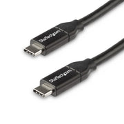 StarTech.com 1.6ft (50cm) USB-C Fast Charging Cable, Charge & Sync, 100W (5A) PD, USB 2.0, USB-IF Certified - USB C Charging Cord