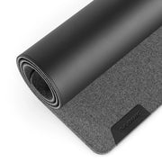 ALOGIC ADLFMDG desk pad Vegan leather, Felt Black