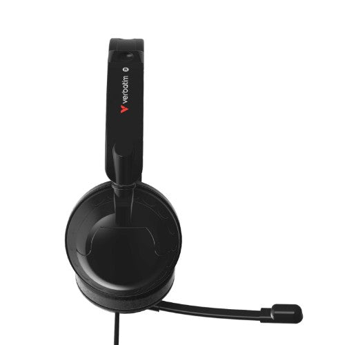 Verbatim PureSound Headset with Microphone Wired Head-band Calls/Music Black