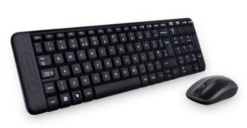 Logitech 920-003235 keyboard Mouse included Universal RF Wireless English Black