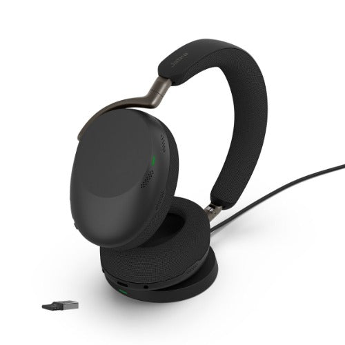 Jabra Evolve3 85 Headset Wired & Wireless Head-band USB Type-A Bluetooth Black