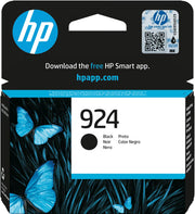 HP 924 BLACK ORIGINAL INK CART 500 PAGE YIELD FOR OJPRO 8139E 8138E 8120E 8120