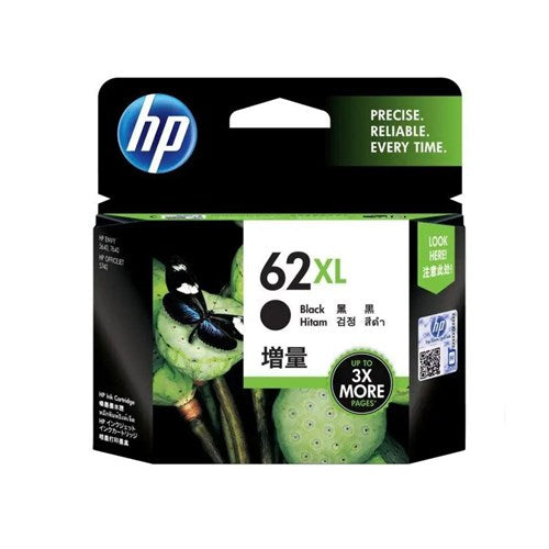 HP NO 62XL INK CARTRIDGE HIGH YIELD BLACK