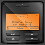 APC Smart-UPS On-Line SRT1500RMXLI-NC - 1500VA, 6x C13 output, rack mountable, NMC