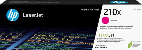 HP 210X MAGENTA TONER HIGH YIELD - APPROX 5.5K PAGES - 4201,4301 MODELS