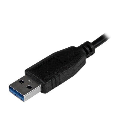 StarTech.com Portable 4 Port SuperSpeed Mini USB 3.0 Hub - 5Gbps - Black - TAA