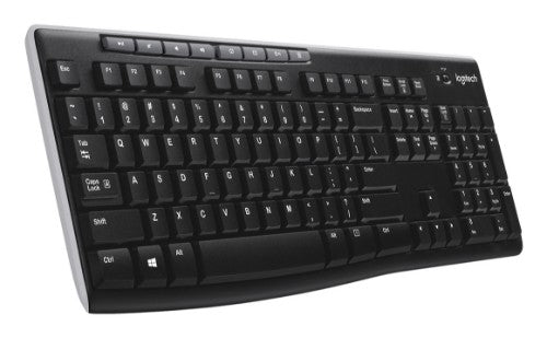 Logitech 920-003057 keyboard Universal RF Wireless English Black