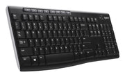Logitech 920-003057 keyboard Universal RF Wireless English Black