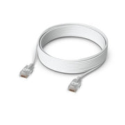Ubiquiti UACC-Cable-Patch-EL-8M-W networking cable Translucent, White Cat6