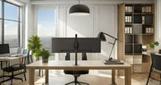 Atdec AWMS-BT75-H-B monitor mount / stand 144.8 cm (57") Black Desk