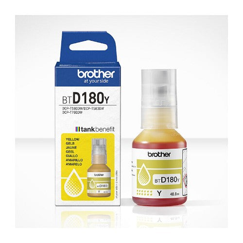 Brother BTD180Y Yellow Genuine Ink Bottle