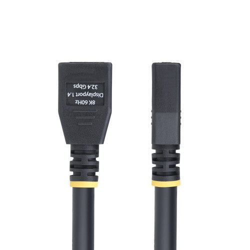 StarTech.com 10ft (3m) DisplayPort 1.4 Extension Cable, DP 1.4 Port Saver Cable, 8K 60Hz, DP Male to Female Extension Adapter Cord, DisplayPort Extension Cable, TPE Jacket, M/F