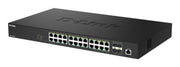 D-Link 28-Port 2.5G Multi-Gigabit PoE++ Smart Managed Switch with 4 x 10G SFP+ Ports