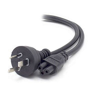 ALOGIC 2m AUS 3 Pin Plug to IEC C5 Power Cable _ In PPE Bag