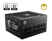 MSI MAG A750GL PCIE5 power supply unit 750 W 20+4 pin ATX ATX Black