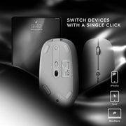 ALOGIC AMBT4KWH mouse Travel Ambidextrous RF Wireless + Bluetooth