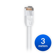 Ubiquiti UACC-CABLE-PATCH-OUTDOOR-3M-W networking cable White Cat5e S/UTP (STP)