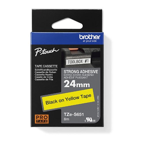 Brother TZE-S651 label-making tape TZ