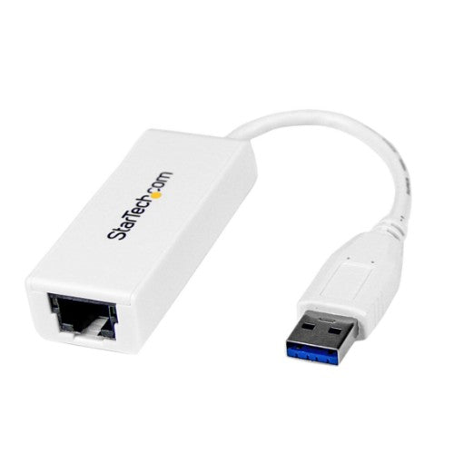 StarTech.com USB 3.0 to Gigabit Ethernet Network Adapter, 10/100/1000 Mbps, USB to RJ45, USB 3.0 to LAN Adapter, USB 3.0 Ethernet Adapter (GbE), TAA Compliant