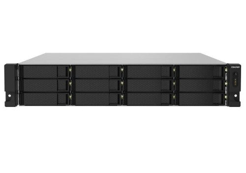 QNAP TS-1232PXU-RP NAS Rack (2U) Annapurna Labs AL324 4 GB DDR4 0 TB QNAP QTS Black