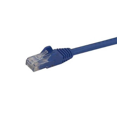 StarTech.com 5m CAT6 Ethernet Cable - Blue CAT 6 Gigabit Ethernet Wire -250MHz 100W PoE RJ45 UTP Network/Patch Cord Snagless w/Strain Relief Individually Tested