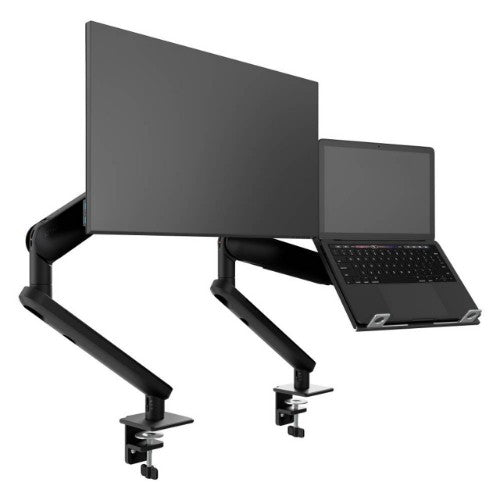 Atdec AWS-N-ORA2-F-B monitor mount / stand 88.9 cm (35") Desk Black