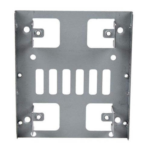 StarTech.com Dual 2.5" to 3.5" HDD Bracket for SATA Hard Drives - 2 Drive 2.5" to 3.5" Bracket for Mounting Bay - TAA
