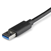 StarTech.com USB 3.0 to Dual Port Gigabit Ethernet Adapter w/ USB Port, 10/100/1000 Mbps, USB Gigabit LAN Network NIC Adapter