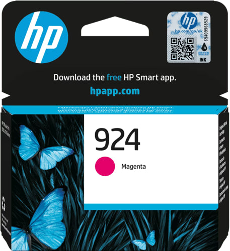 HP 924 MAGENTA ORIGINAL INK CART 400 PAGE YIELD FOR OJPRO 8139E 8138E 8120E 8120