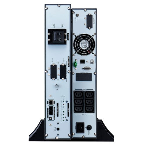 APC Easy UPS On-Line, 2000VA, Lithium-ion, Rack/Tower 4U, 230V, 6 IEC C13 outlets, Intelligent Card Slot, Extended runtime, W/ rail kit
