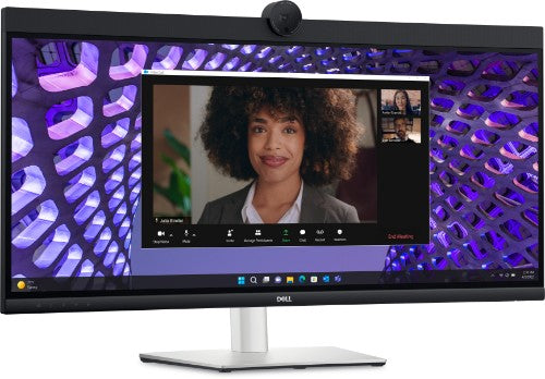 DELL P Series P3424WEB computer monitor 86.4 cm (34") 3440 x 1440 pixels 4K Ultra HD LCD Black