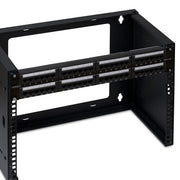 StarTech.com 48-Port 2U Rackmount Cat6 Patch Panel, RJ45, UTP, 110 Punch-Down, Cat 6 Ethernet Patch Panel for Network Server Rack