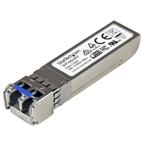 StarTech.com Cisco SFP-10G-LR Compatible SFP+ Module - 10GBASE-LR - 10GbE Single Mode Fiber SMF Optic Transceiver - 10GE Gigabit Ethernet SFP+ - LC 10km - 1310nm - DDM Cisco Firepower, ASR9000, C9300