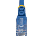 StarTech.com 3ft CAT6 Ethernet Cable - Blue CAT 6 Gigabit Ethernet Wire -250MHz 100W PoE RJ45 UTP Molded Network/Patch Cord w/Strain Relief/ Individually Tested