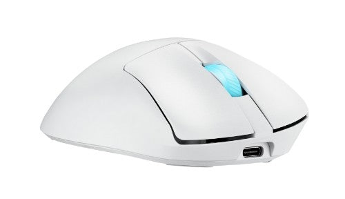 ASUS ROG Keris II Origin WHT mouse Gaming Right-hand RF Wireless + Bluetooth + USB Type-A Optical 42000 DPI