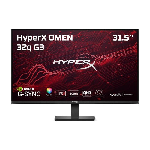 HP HyperX OMEN 31.5 inch QHD 200Hz Gaming Monitor - OMEN 32q G3
