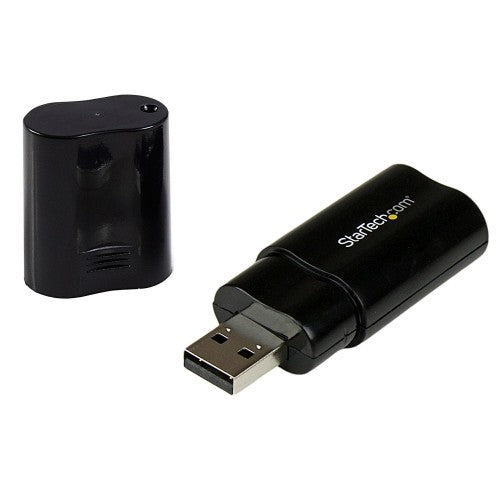 StarTech.com USB Stereo Audio Adapter External Sound Card - TAA