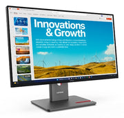 Lenovo ThinkVision P24QD-40 computer monitor 60.5 cm (23.8") 2560 x 1440 pixels Quad HD LCD Black