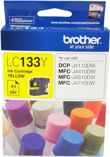 Brother LC133Y ink cartridge 1 pc(s) Original High (XL) Yield Yellow