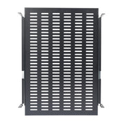 StarTech.com 2U Sliding Server Rack Mount Shelf - 20 to 30in Adjustable Mounting Depth - Vented - 50lb - Heavy Duty Universal 19” Rack Shelf for Equipment Rack - 24in Deep