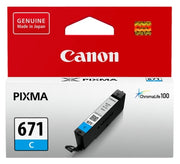 Canon CLI-671C ink cartridge 1 pc(s) Original Standard Yield Cyan
