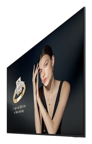 Samsung LH115QHFEBGXXY Signage Display Digital signage flat panel 2.92 m (115") LED Wi-Fi 1000 cd/m² 4K Ultra HD Black Tizen 24/7